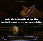 The Lord of the Rings: The Fellowship of the Ring mistake picture