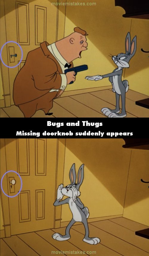 Bugs and Thugs mistake picture