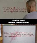 Criminal Minds mistake picture