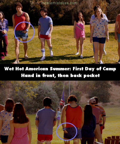 Wet Hot American Summer: First Day of Camp mistake picture