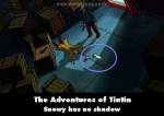 The Adventures of Tintin mistake picture