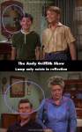 The Andy Griffith Show mistake picture