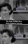 The Andy Griffith Show mistake picture