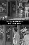 The Andy Griffith Show mistake picture