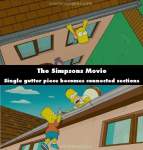 The Simpsons Movie mistake picture