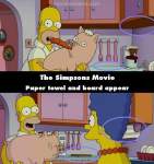 The Simpsons Movie mistake picture