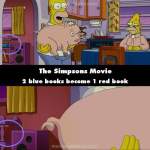 The Simpsons Movie mistake picture