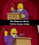The Simpsons Movie mistake picture