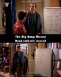 The Big Bang Theory mistake picture