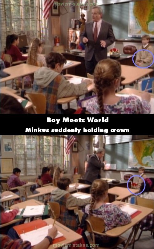 Boy Meets World mistake picture