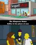 The Simpsons Game mistake picture