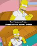 The Simpsons Game mistake picture
