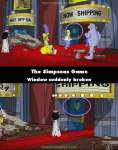 The Simpsons Game mistake picture
