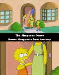 The Simpsons Game mistake picture
