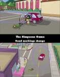 The Simpsons Game mistake picture