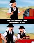 The Adventures of Tintin mistake picture