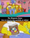 The Simpsons Game mistake picture