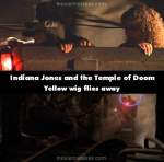 Indiana Jones and the Temple of Doom mistake picture