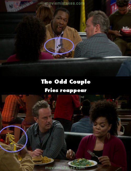 The Odd Couple mistake picture