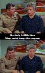 The Andy Griffith Show mistake picture