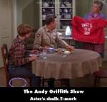 The Andy Griffith Show mistake picture