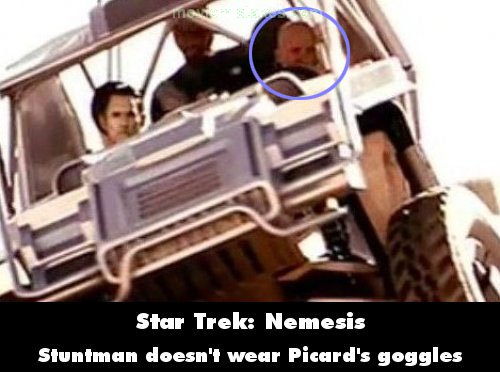 Star Trek: Nemesis mistake picture