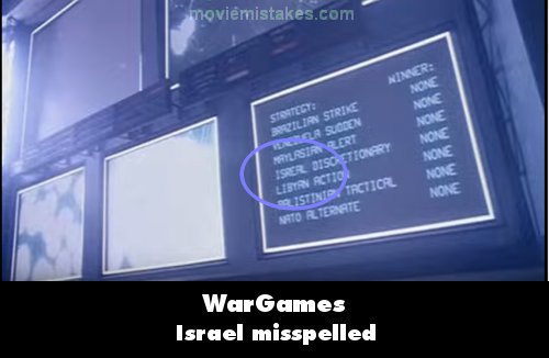 WarGames mistake picture