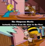 The Simpsons Movie mistake picture