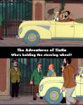 The Adventures of Tintin mistake picture