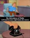 The Adventures of Tintin mistake picture