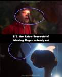 E.T. the Extra-Terrestrial mistake picture