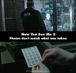 Now You See Me 2 mistake picture