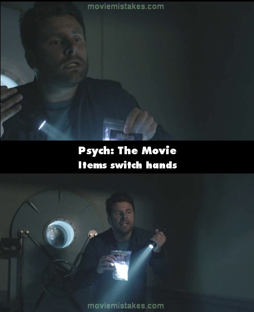 Psych: The Movie mistake picture