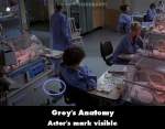 Grey's Anatomy mistake picture