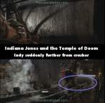 Indiana Jones and the Temple of Doom mistake picture