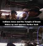 Indiana Jones and the Temple of Doom mistake picture