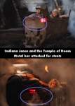 Indiana Jones and the Temple of Doom mistake picture