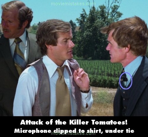 Attack of the Killer Tomatoes! mistake picture