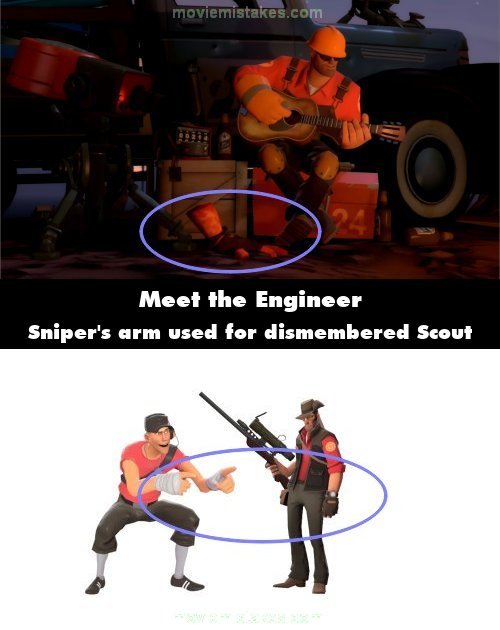 Meet the Engineer mistake picture