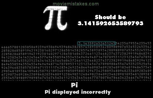 Pi mistake picture