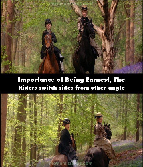 The Importance of Being Earnest mistake picture