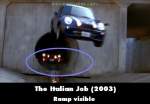 The Italian Job mistake picture