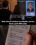 NCIS: Naval Criminal Investigative Service mistake picture