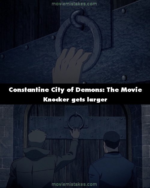 Constantine City of Demons: The Movie mistake picture