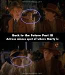 Back to the Future Part III mistake picture