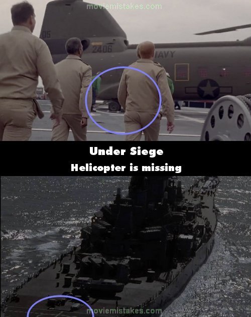 Under Siege mistake picture