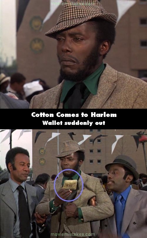 Cotton Comes to Harlem mistake picture