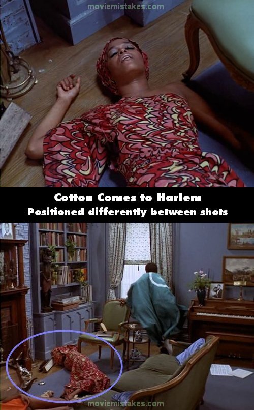 Cotton Comes to Harlem mistake picture