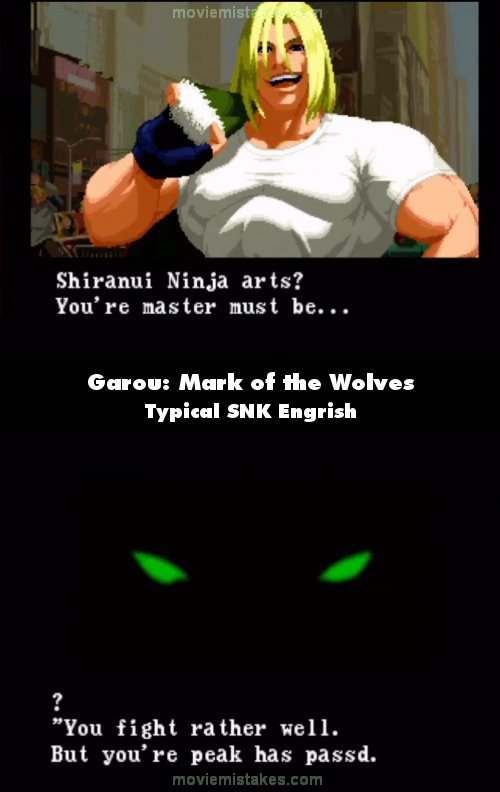 Garou: Mark of the Wolves picture