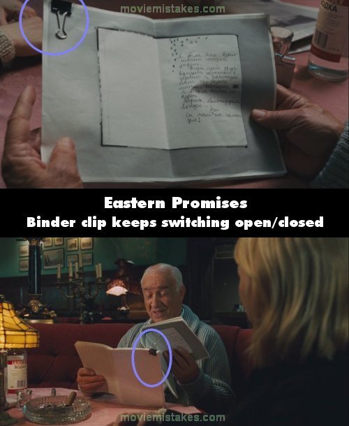 Eastern Promises mistake picture